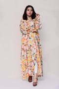 🌸 Floral Breeze Maxi Dress – Modest & Elegant