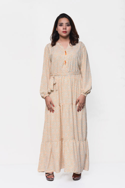 Blooming Petals Maxi Dress Soft, Feminine & Effortlessly Flowing La Breeze Blooming Petals Maxi Dress Soft, Feminine & Effortlessly Flowing La Breeze